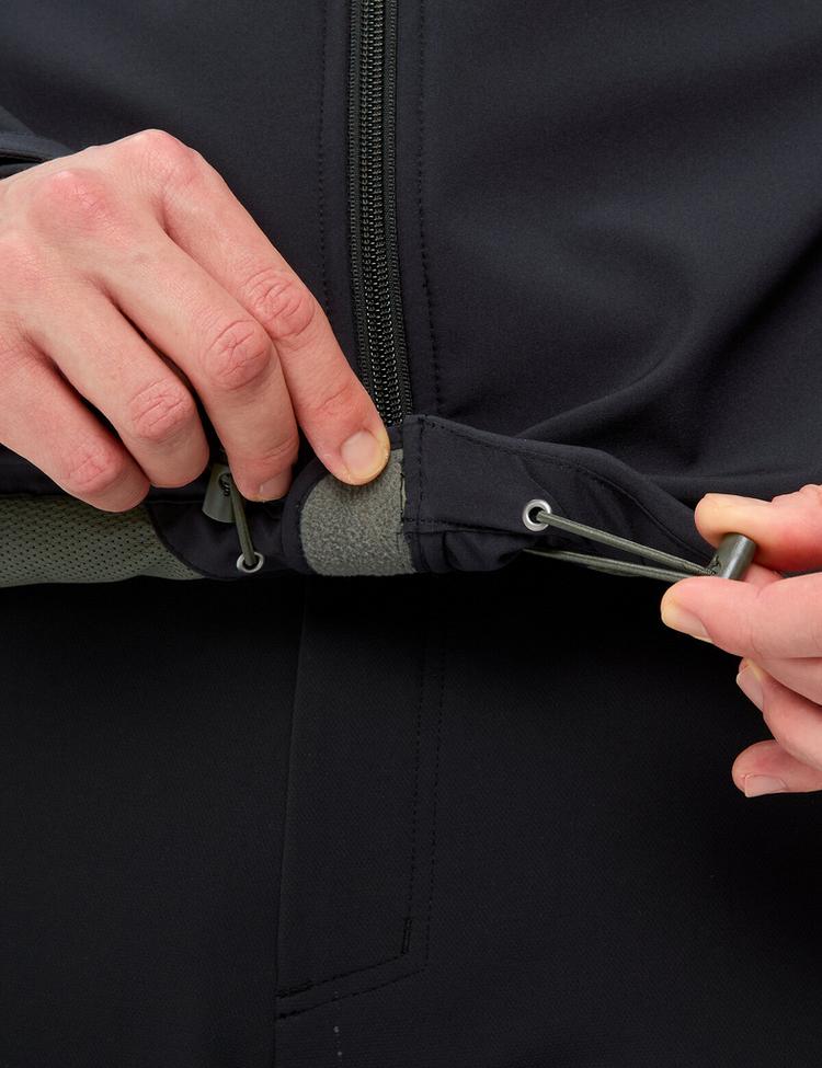 VAUDE VAUDE Men's Cyclone Jacket VI Outdoorjacke Herren - black/khaki - 1 | SportScheck