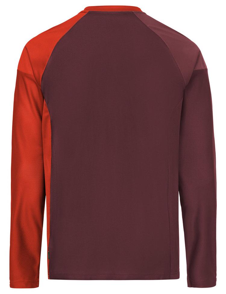 VAUDE VAUDE Men's Moab LS T-Shirt VI T-Shirt Herren - glowing red/black - 0 | SportScheck