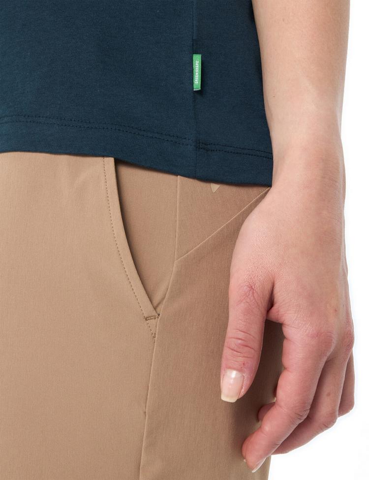 VAUDE VAUDE Women's Cyclist T-Shirt V T-Shirt Damen - dark sea/dark sea - 0 | SportScheck