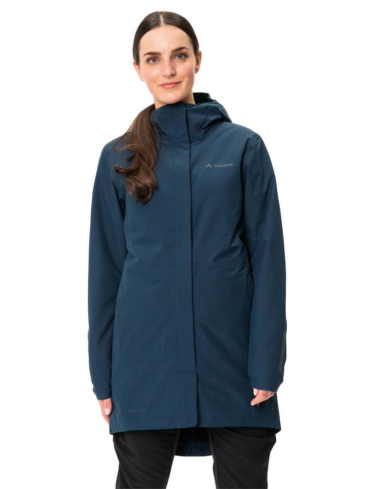 VAUDE VAUDE Women's Cyclist Padded Parka II Outdoorjacke Damen - dark sea - 0 | SportScheck