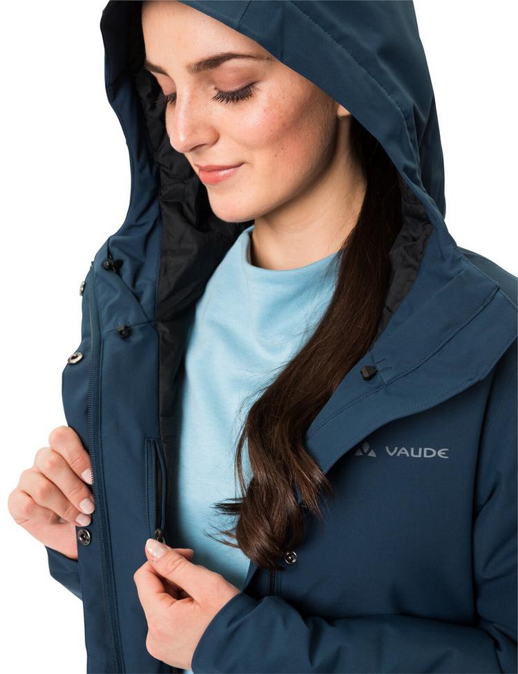 VAUDE VAUDE Women's Cyclist Padded Parka II Outdoorjacke Damen - dark sea - 0 | SportScheck