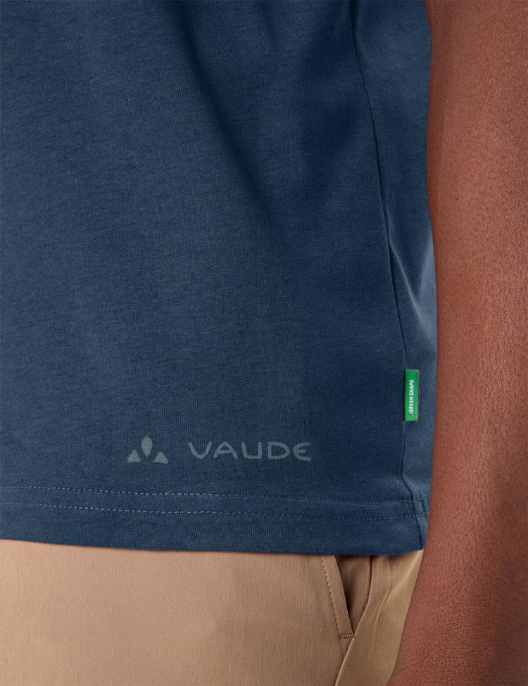 VAUDE VAUDE Men's Cyclist T-Shirt V T-Shirt Herren - dark sea/dark sea - 0 | SportScheck