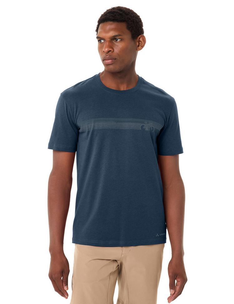 VAUDE VAUDE Men's Cyclist T-Shirt V T-Shirt Herren - dark sea/dark sea - 2 | SportScheck