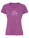 VAUDE Women's Cyclist T-Shirt V T-Shirt Damen - magenta