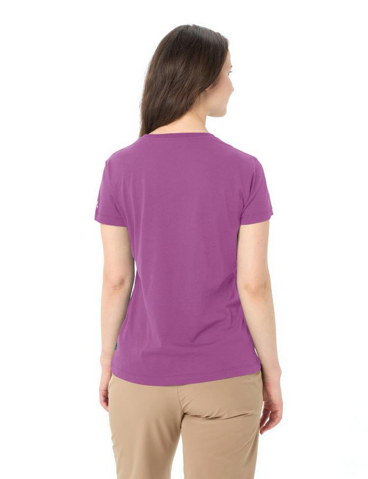 VAUDE VAUDE Women's Cyclist T-Shirt V T-Shirt Damen - magenta - 1 | SportScheck