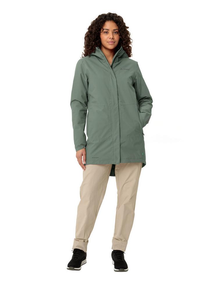 VAUDE VAUDE Women's Cyclist Padded Parka II Outdoorjacke Damen - agave - 2 | SportScheck