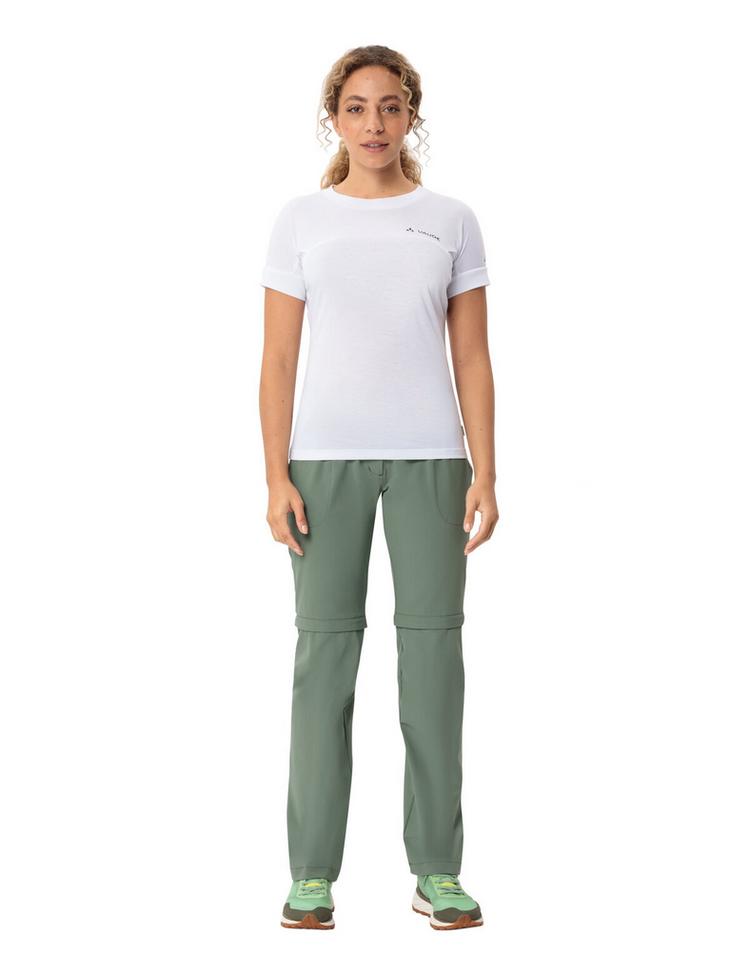VAUDE VAUDE Women's Farley Stretch ZO Pants II Funktionshose Damen - agave - 2 | SportScheck
