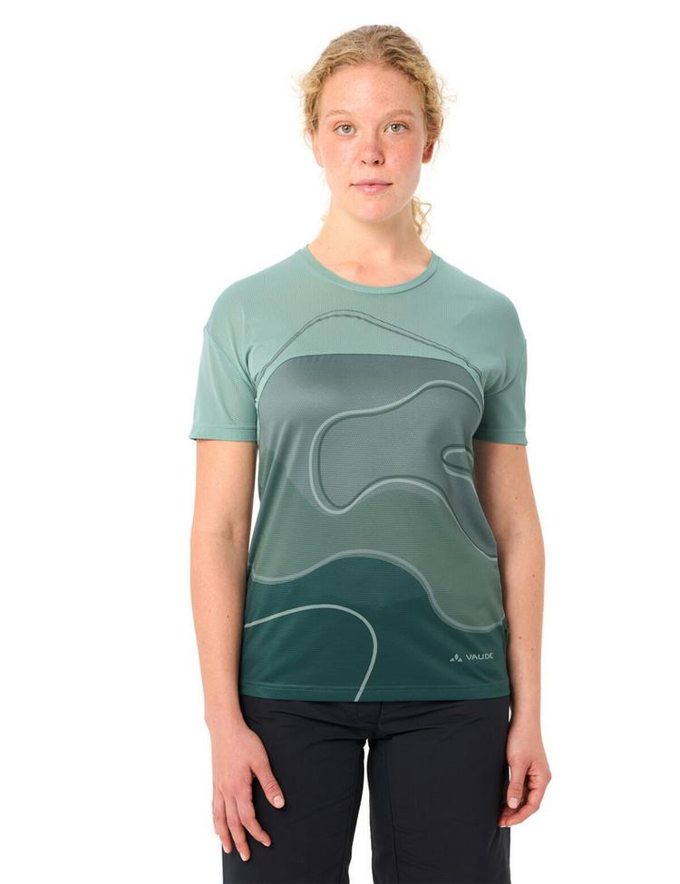 VAUDE VAUDE Women's Moab T-Shirt VI T-Shirt Damen - deep pond - 0 | SportScheck