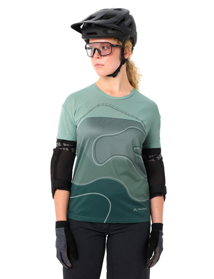 VAUDE VAUDE Women's Moab T-Shirt VI T-Shirt Damen - deep pond - 2 | SportScheck