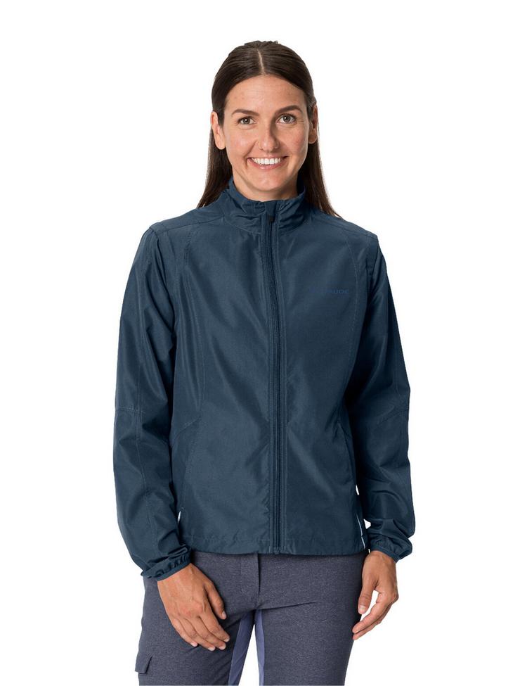 VAUDE VAUDE Women's Dundee Classic ZO Jacket Fahrradjacke Damen - dark sea - 0 | SportScheck