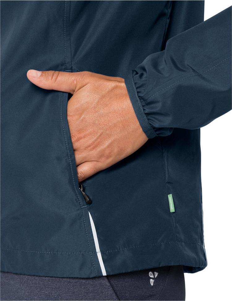 VAUDE VAUDE Women's Dundee Classic ZO Jacket Fahrradjacke Damen - dark sea - 0 | SportScheck