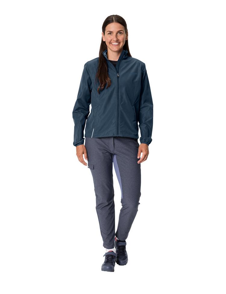 VAUDE VAUDE Women's Dundee Classic ZO Jacket Fahrradjacke Damen - dark sea - 2 | SportScheck