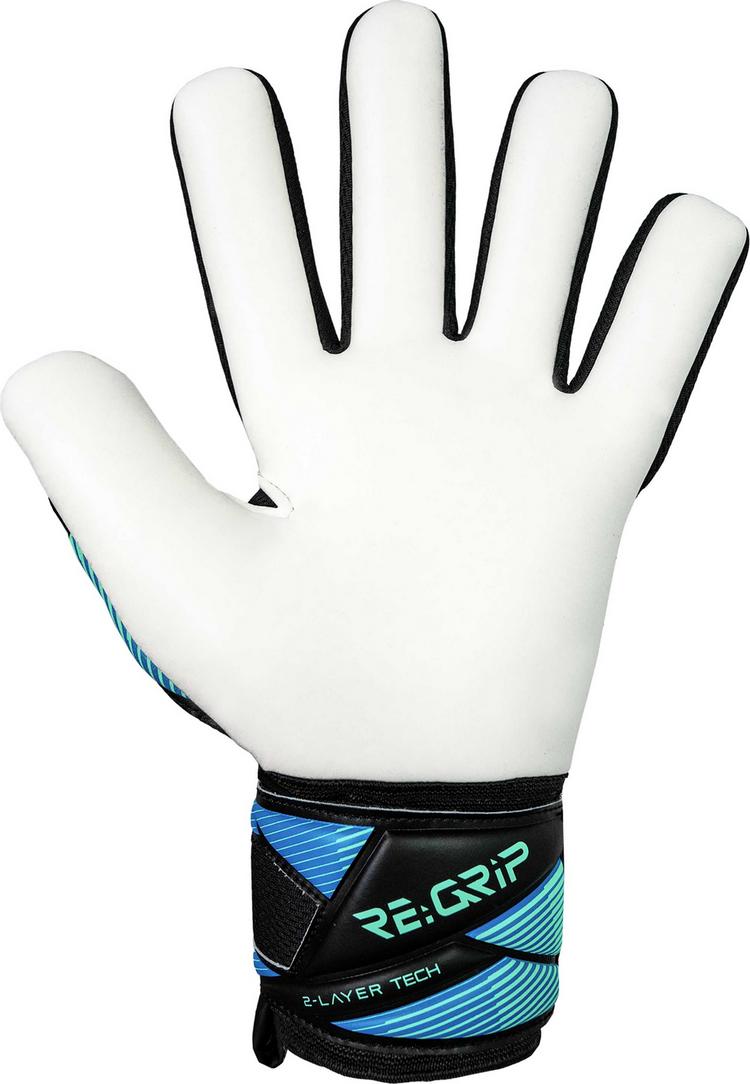 Reusch Reusch Attrakt RE:GRIP NC Torwarthandschuhe - 7272 black/ocean light - 1 | SportScheck