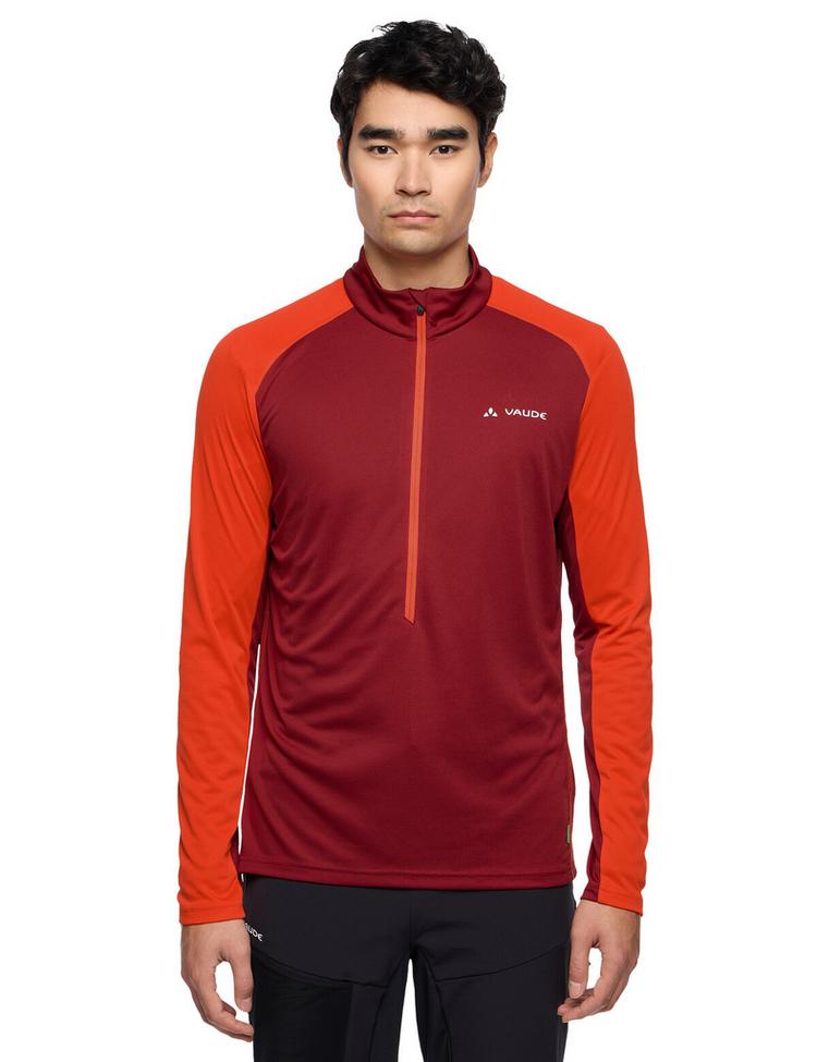 VAUDE VAUDE Men's Larice Light Shirt II Sweatshirt Herren - carmine/glowing red - 0 | SportScheck