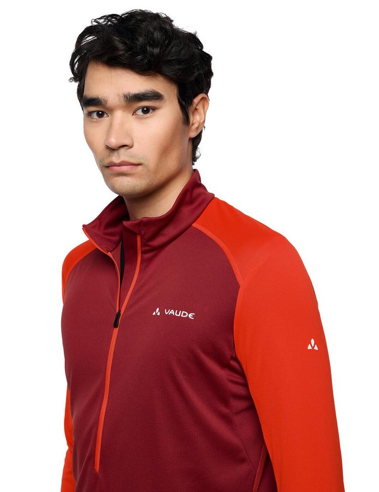 VAUDE VAUDE Men's Larice Light Shirt II Sweatshirt Herren - carmine/glowing red - 0 | SportScheck