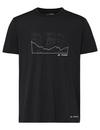 VAUDE Men's Tekoa Wool T-Shirt T-Shirt Herren - black