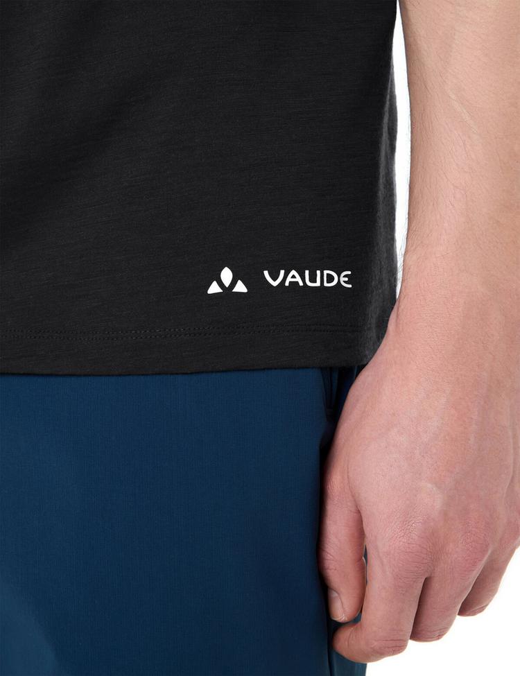 VAUDE VAUDE Men's Tekoa Wool T-Shirt T-Shirt Herren - black - 1 | SportScheck
