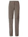VAUDE Women's Farley Stretch ZO T-Zip Pants II Funktionshose Damen - coconut