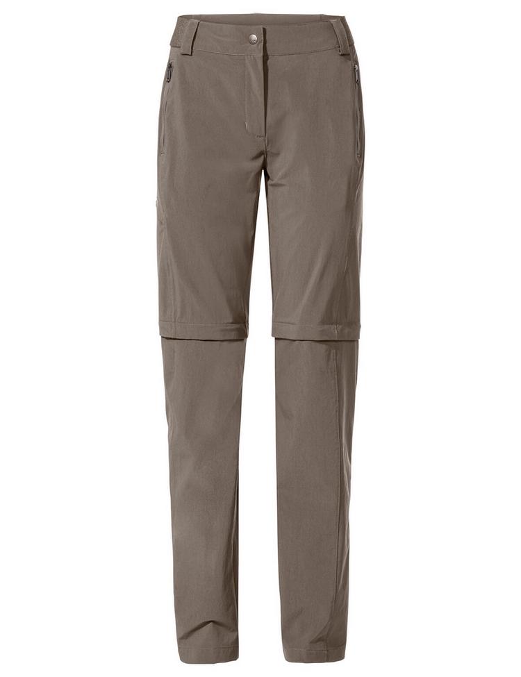 VAUDE VAUDE Women's Farley Stretch ZO T-Zip Pants II Funktionshose Damen - coconut - 0 | SportScheck