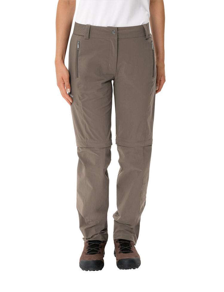 VAUDE VAUDE Women's Farley Stretch ZO T-Zip Pants II Funktionshose Damen - coconut - 0 | SportScheck