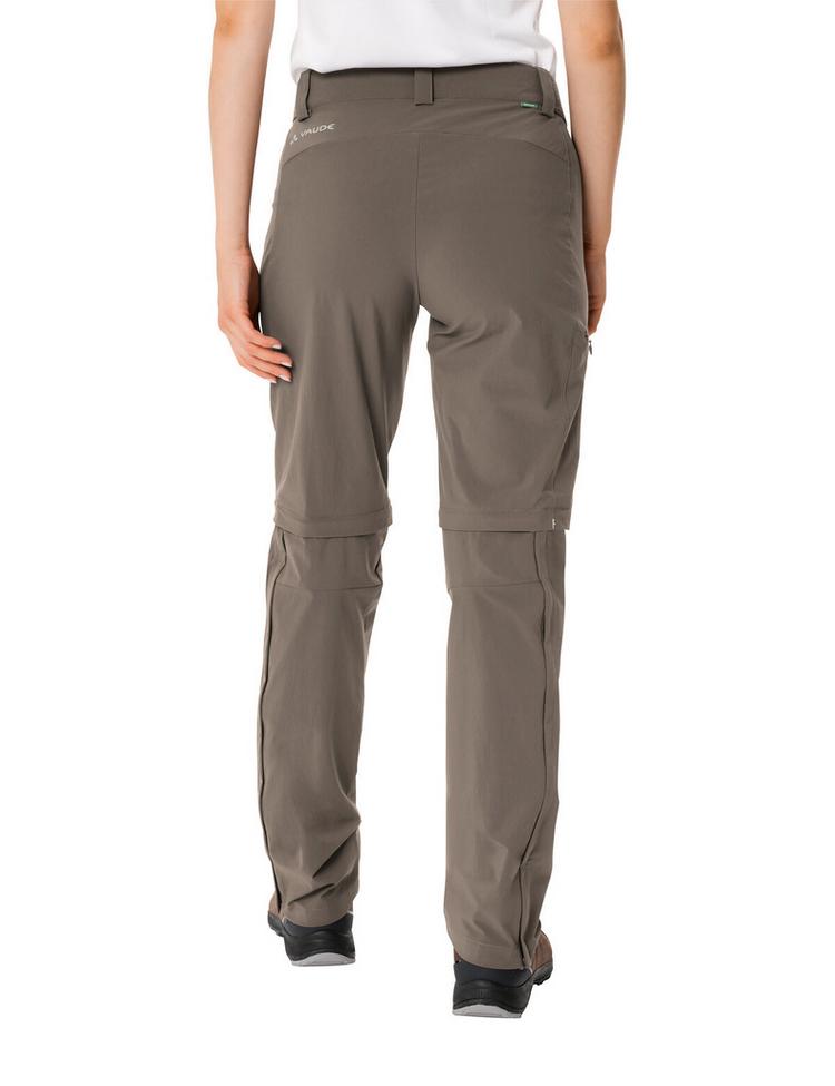 VAUDE VAUDE Women's Farley Stretch ZO T-Zip Pants II Funktionshose Damen - coconut - 1 | SportScheck