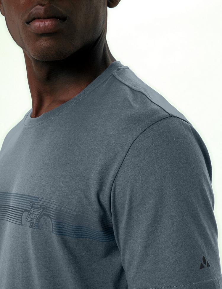 VAUDE VAUDE Men's Cyclist T-Shirt V T-Shirt Herren - heron - 1 | SportScheck