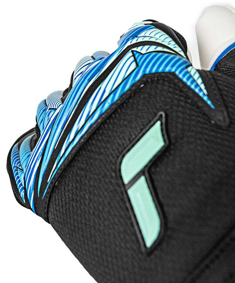 Reusch Reusch Attrakt RE:GRIP NC Torwarthandschuhe - 7272 black/ocean light - 5 | SportScheck