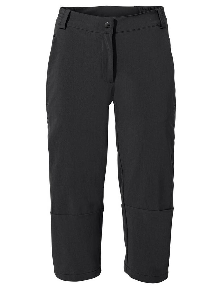 VAUDE VAUDE Women's Yaras 3/4 Pants Funktionshose Damen - black - 0 | SportScheck