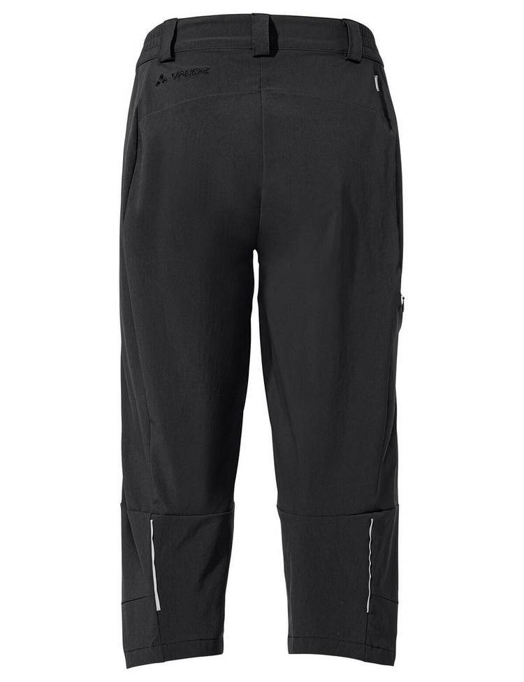 VAUDE VAUDE Women's Yaras 3/4 Pants Funktionshose Damen - black - 0 | SportScheck