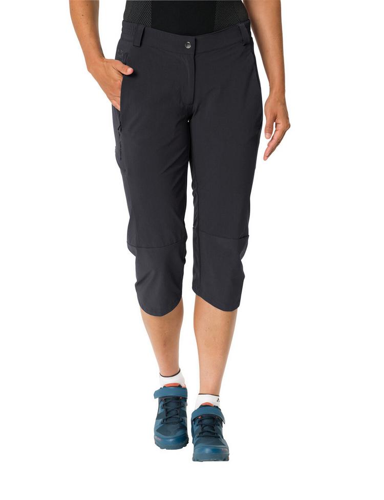 VAUDE VAUDE Women's Yaras 3/4 Pants Funktionshose Damen - black - 0 | SportScheck