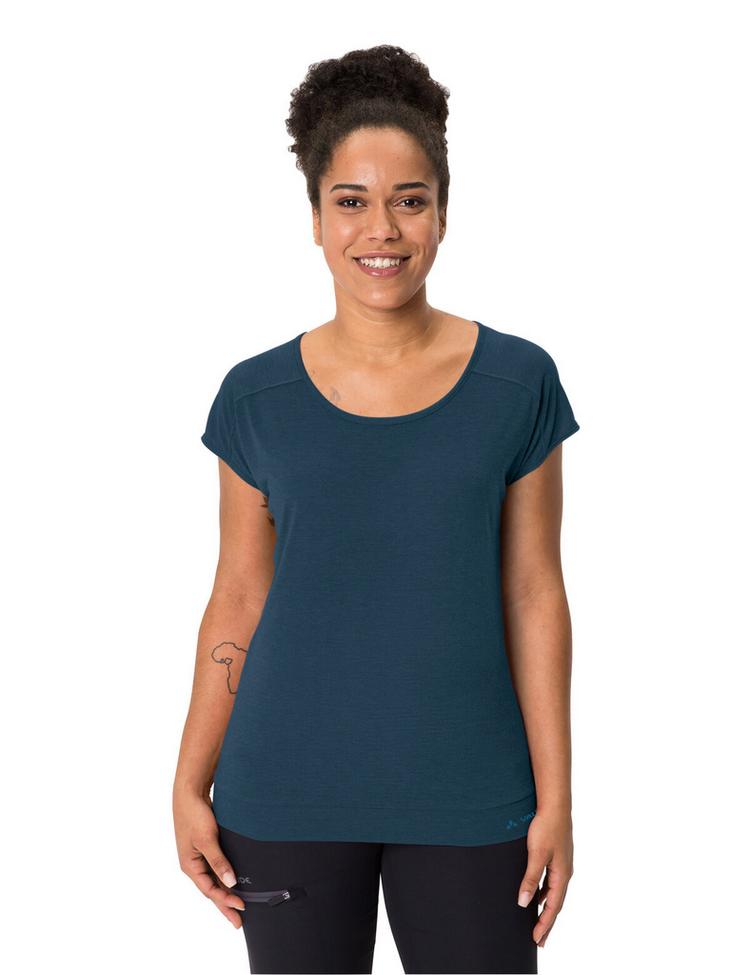 VAUDE VAUDE Women's Skomer T-Shirt III T-Shirt Damen - dark sea - 0 | SportScheck