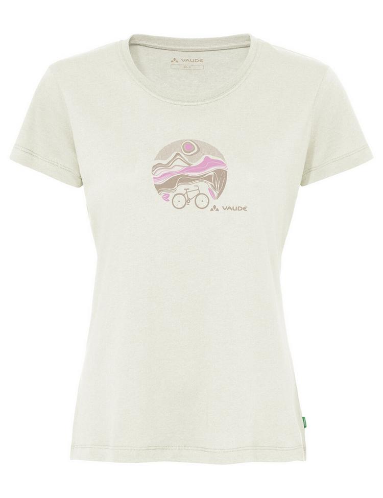 VAUDE VAUDE Women's Cyclist T-Shirt V T-Shirt Damen - offwhite - 0 | SportScheck