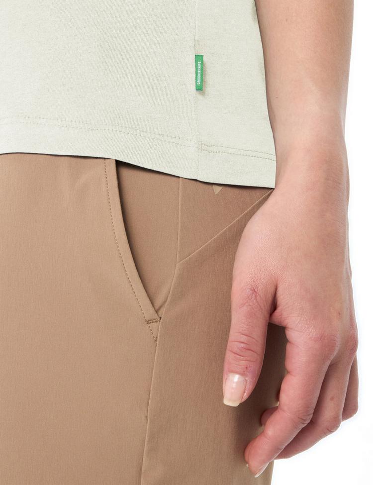 VAUDE VAUDE Women's Cyclist T-Shirt V T-Shirt Damen - offwhite - 0 | SportScheck