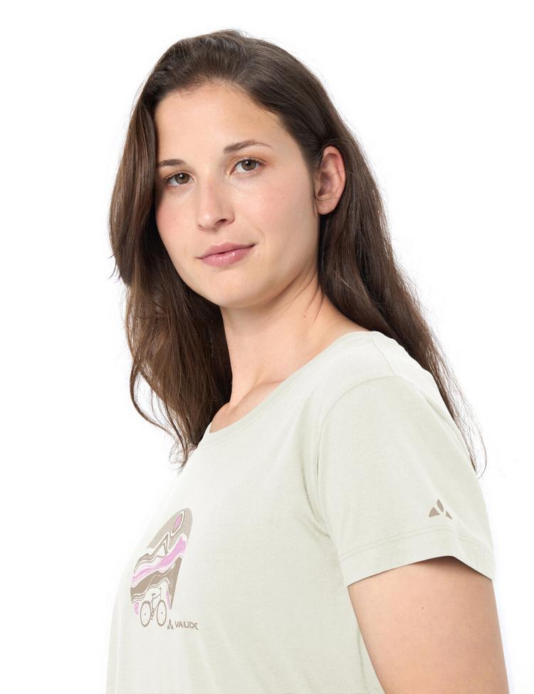 VAUDE VAUDE Women's Cyclist T-Shirt V T-Shirt Damen - offwhite - 1 | SportScheck