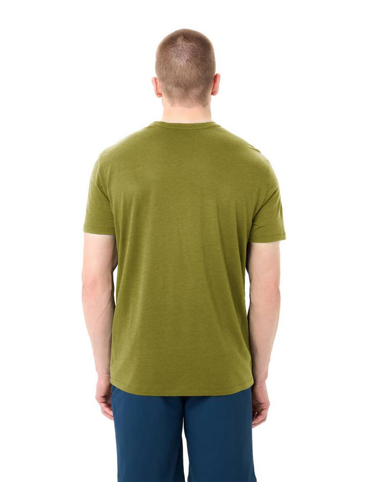 VAUDE VAUDE Men's Tekoa Wool T-Shirt T-Shirt Herren - dark leaf - 1 | SportScheck