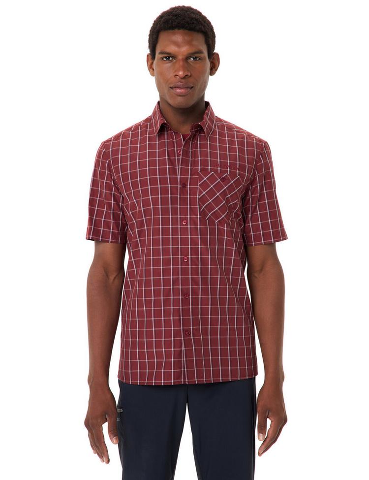 VAUDE VAUDE Men's Albsteig Shirt III Funktionsbluse Herren - carmine uni - 1 | SportScheck