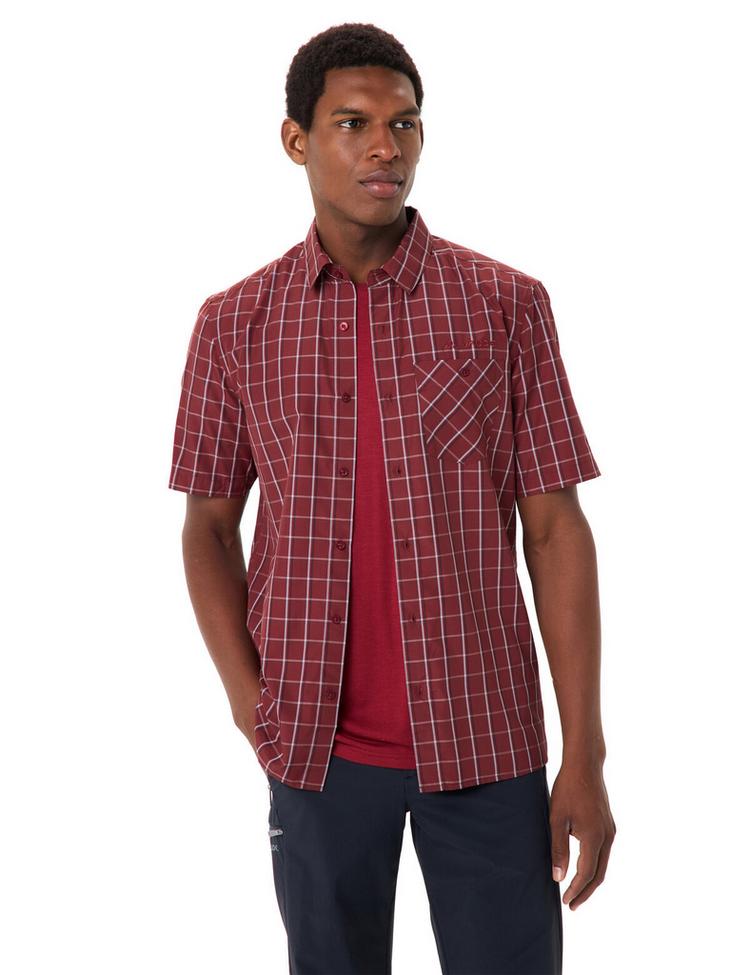 VAUDE VAUDE Men's Albsteig Shirt III Funktionsbluse Herren - carmine uni - 6 | SportScheck