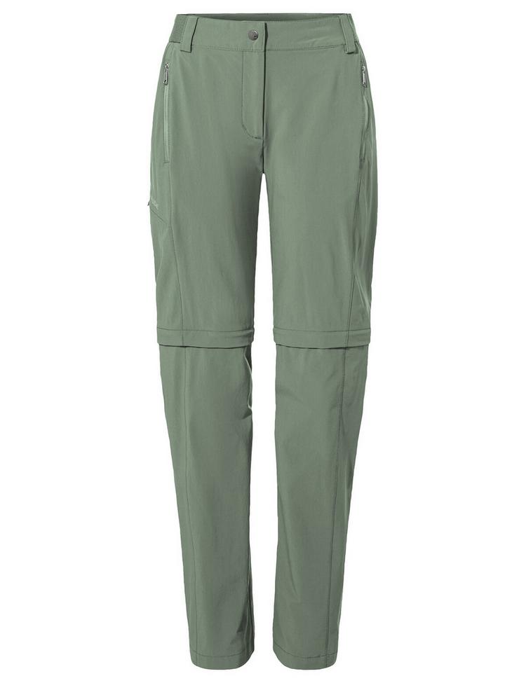 VAUDE VAUDE Women's Farley Stretch ZO T-Zip Pants II Funktionshose Damen - agave - 0 | SportScheck