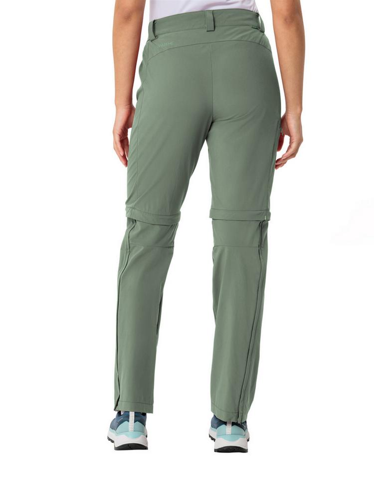 VAUDE VAUDE Women's Farley Stretch ZO T-Zip Pants II Funktionshose Damen - agave - 1 | SportScheck