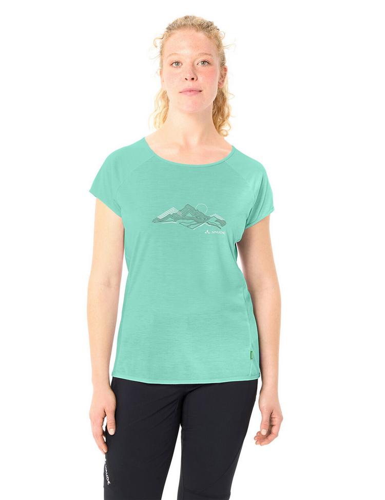 VAUDE VAUDE Women's Tekoa T-Shirt II T-Shirt Damen - sage - 0 | SportScheck