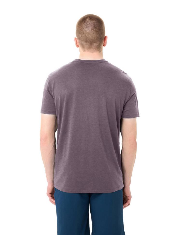VAUDE VAUDE Men's Tekoa Wool T-Shirt T-Shirt Herren - purple ash - 1 | SportScheck