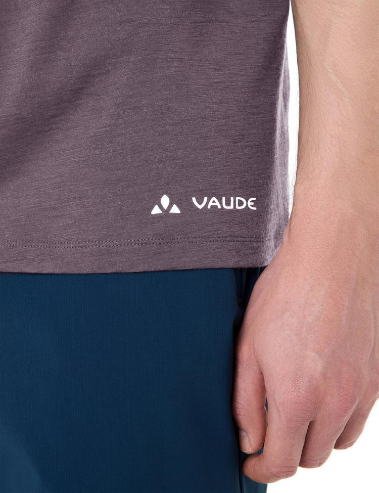 VAUDE VAUDE Men's Tekoa Wool T-Shirt T-Shirt Herren - purple ash - 1 | SportScheck