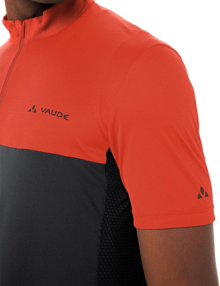 VAUDE VAUDE Men's Matera HZ Tricot Trikot Herren - glowing red/black - 1 | SportScheck