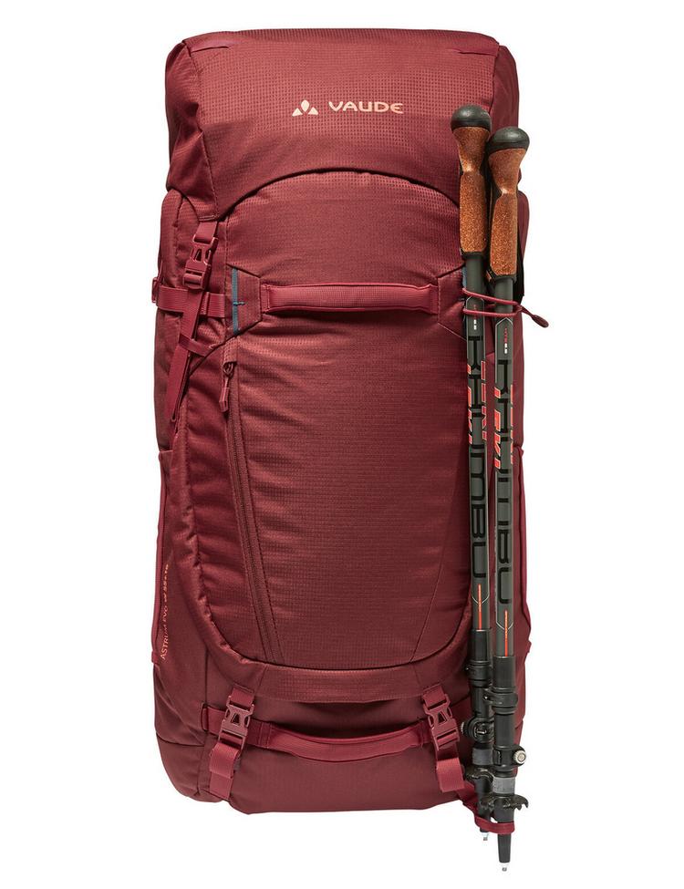 VAUDE VAUDE Women's Astrum EVO 55+10 Wanderrucksack Damen - dark cherry - 2 | SportScheck