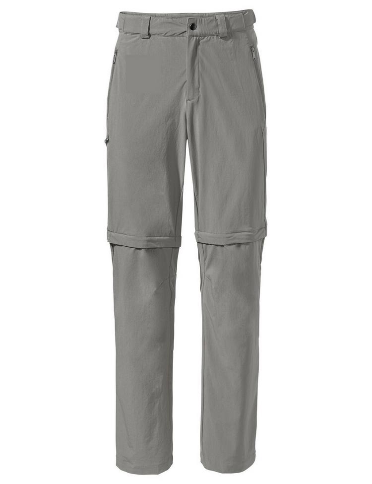 VAUDE VAUDE Men's Farley Stretch T-Zip Pants III Funktionshose Herren - stone grey - 0 | SportScheck