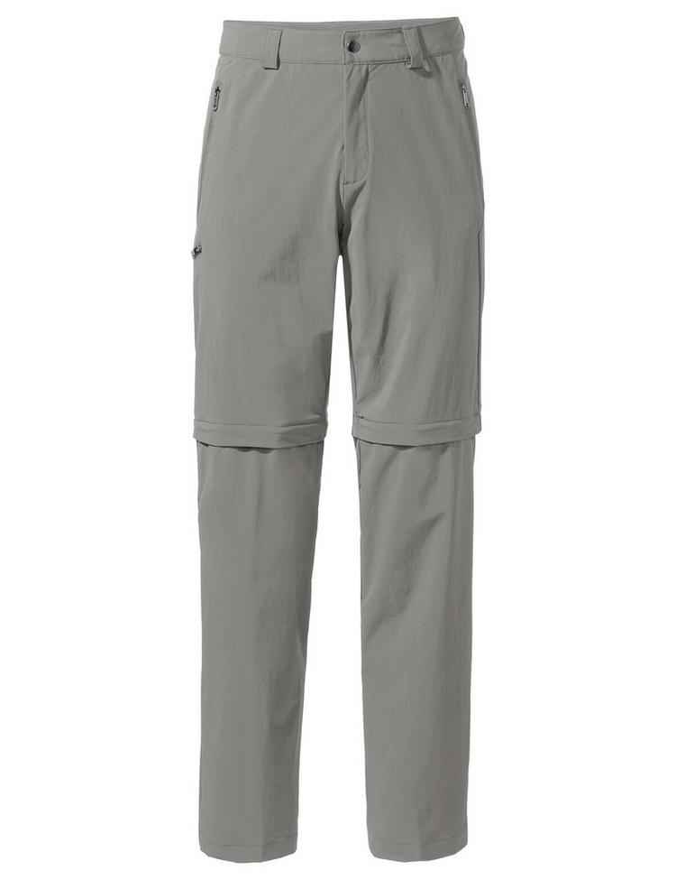 VAUDE VAUDE Men's Farley Stretch ZO Pants II Funktionshose Herren - stone grey - 0 | SportScheck
