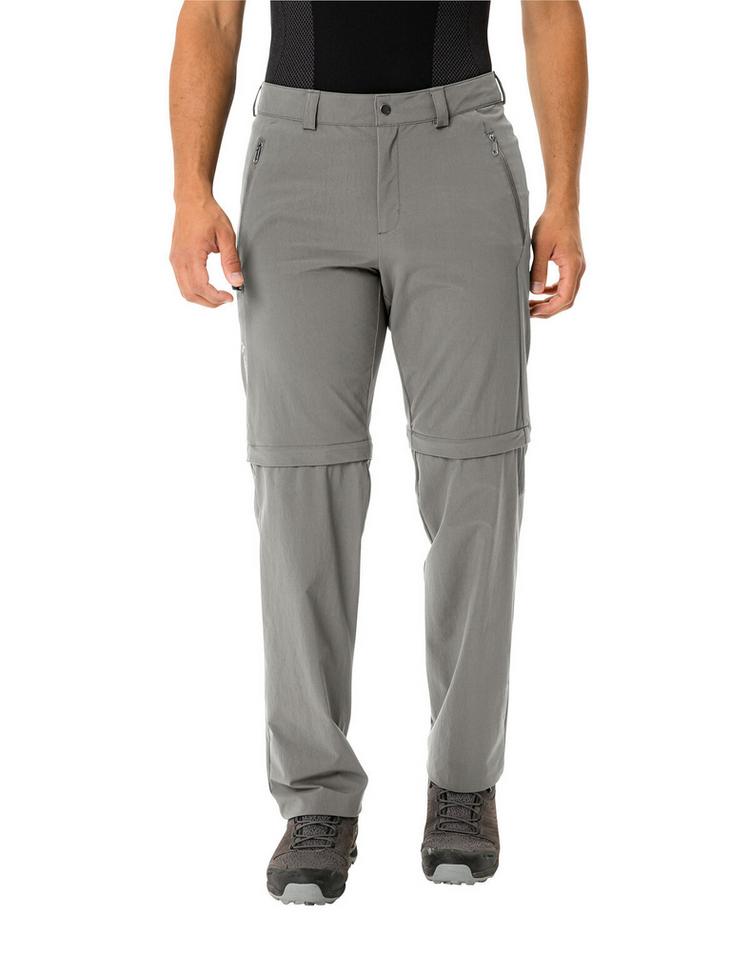 VAUDE VAUDE Men's Farley Stretch ZO Pants II Funktionshose Herren - stone grey - 0 | SportScheck