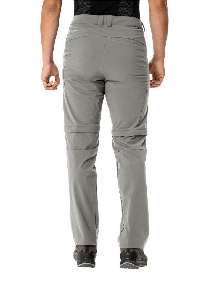 VAUDE VAUDE Men's Farley Stretch ZO Pants II Funktionshose Herren - stone grey - 1 | SportScheck