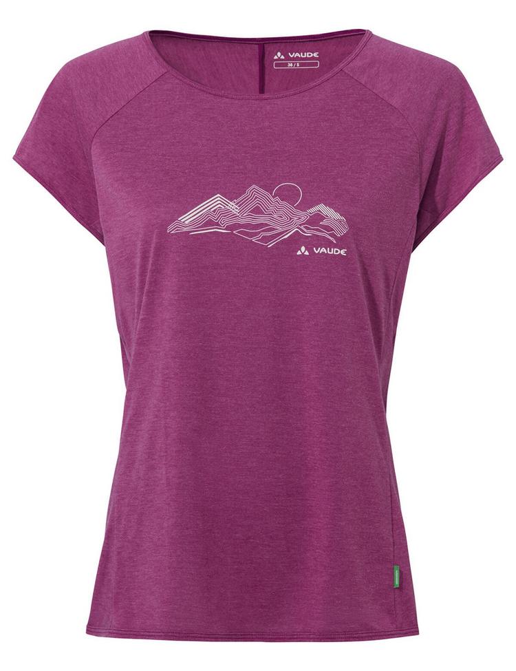 VAUDE VAUDE Women's Tekoa T-Shirt II T-Shirt Damen - pink orchid - 0 | SportScheck