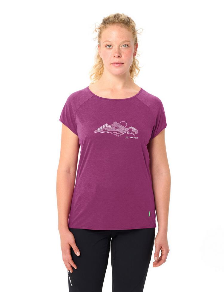 VAUDE VAUDE Women's Tekoa T-Shirt II T-Shirt Damen - pink orchid - 0 | SportScheck